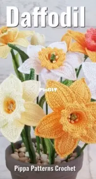 Pippa Patterns - Connie Rockliff - Daffodil