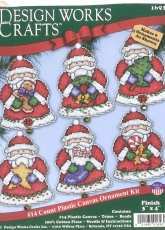 Design Works Craft-N°1693-Santa's Gifts-Plastic Canvas