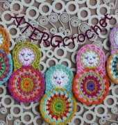 ATERGcrochet - Greta Tulner - Matryoshka Applique