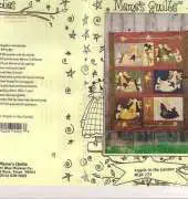 Meme's quilts-Angel in the garden