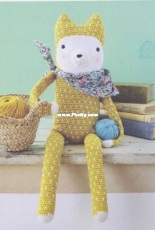 Sandrine Deveze - Tendre Crochet 2 - Fox Pattern - English or Russian