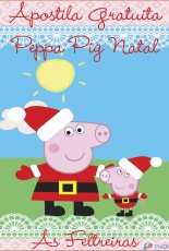 As Feltreiras - Peppa Pig Natal / Christmas Peppa Pig Felt  Pattern - Portuguese - Free