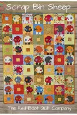 The Red Boot Quilt Company - Scrap Bin Sheep