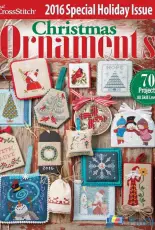 Just Cross Stitch JCS Christmas Ornaments 2016