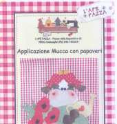 L'Ape Pazza - Mucca con papaveri