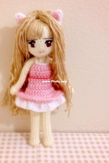 Sylemns Sweet Softies - Jasmin Wang - Jade King - Kitty the Cat Girl Doll