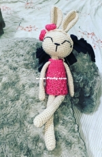 poppy crochet design - Bunny girl