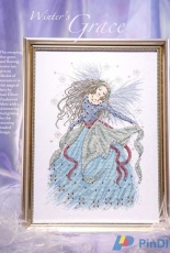 Winter's Grace by Joan Elliott from Just Cross Stitch January - February 2017 XSD and PCS