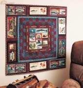Joanie Holton-Salmon Run-Free Wall Hanging Quilt Pattern
