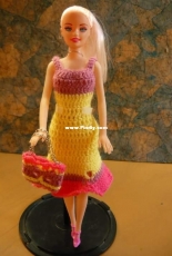Maguinda Bolsón - Virginia dress and bag set for dolls