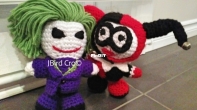 Joker and Harley Quinn Amigurumi
