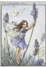 Tilton Crafts - The Lavender Fairy - Flower Fairy Collection