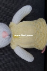 Little cotton rabbits girl mouse