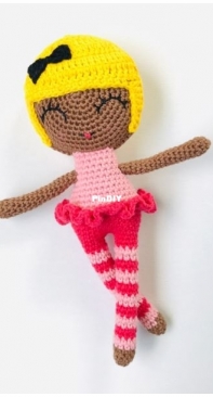 Oche Pots - Clare Cooper - The Quirky cute doll collection - Esme