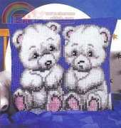 Vervaco 1200-462 Baby Bears Cushion (pat)