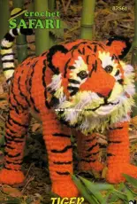 Annie's Attic - Barbara Anderson - 87561 Crochet Safari - Tiger