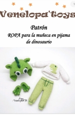 Venelopa Toys - Svetlana Udalchikova- Dinosaur Pajamas- Spanish