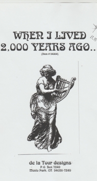 De la Tour Designs 94364 When I lived 2000 years ago