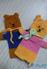 Bluebird and Daisy- Tracey Driver- Charity Teddy- Free