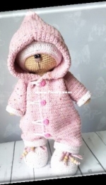 Crochet Wonders Design - Olga Kurchenko - Costume for the bear - Conjunto de ropa para el oso - Spanish