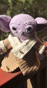1up Crochet - Baby Yoda