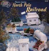 American School of Needlework 3157-North Pole Railroad -Plastic Canvas