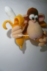 Svetlana Leonova - Monkey from banana - Russian