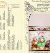 homespun country collectibles snowfriends wali pocket 78