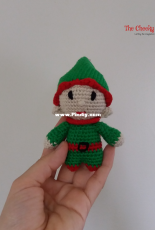 The Cheeky Hook - Soledad Iriquin - Little Christmas Ornament Elf  - Free