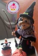 Isobel, crochet witch