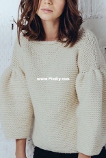 Volan Sweater - Knittedkiss