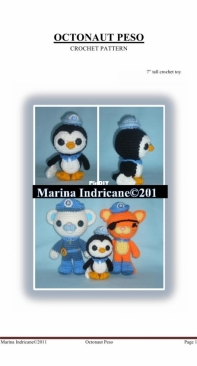 Marina Indricane - Octonaut Peso