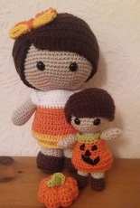 Laura Tegg  - Weebee and Little Weebee Dolls Halloween Bubble Dresses - Free