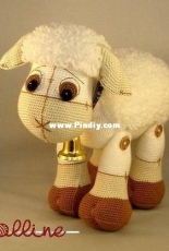 Crochet With Halline  - Halline - Halina Krapková - Dolly the Sheep - English