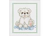 Ellen Maurer Stroh EMS - Babybook Zoo Motif Polar Bear