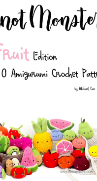Knotmonsters: Potted Plants edition: 12 Amigurumi Crochet Patterns  (Paperback)