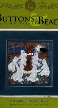Mill Hill - Buttons & Beads Autumn Series MH14-0206 Ghost Dance XSD