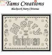 Tams Creations - Blackword Merry Christmas