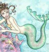 HAED HAECVN 2131 Emerald Mermaid by Caron Vinson