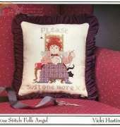 The Cricket Collection 74 - Cross Stitch Folk Angel