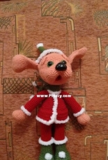 Santa's puppy