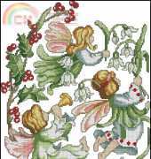 Las hadas de las flores-Flower Fairies December XSD
