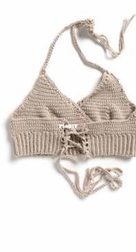 Yarnspirations Design Studio  - Crochet Festival Bralette  - Free