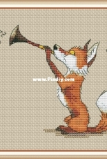 Fox with a Pipe by Anastasia Berg