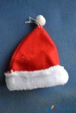 petit bonnet de Noël pour garnir le sapin (fait maison)