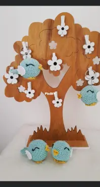 birds on the tree