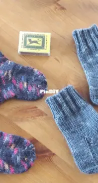 Socks for a newborn boy