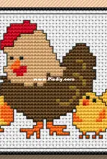 Alita Designs - Hen and Chicks - Free