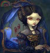 HAED JBGMINI3148 - Mini I vampiri bellissimo letto Jasmine Becket‐Griffith HAED