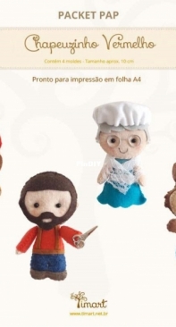 Timart - Fatima Barbosa - Little Red Riding Hood - Chapeuzinho Vermelho - Portuguese